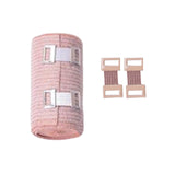 Maxbell 3xBreathable Cotton Elastic Compression Bandage Wrap with Hook Loop Closure 7.5 cm