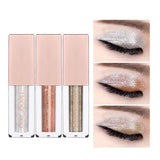Maxbell 6 Colors Liquid Eyeshadow Glitter Shimmer Cosmetics Pigments Long Lasting 02 - Aladdin Shoppers