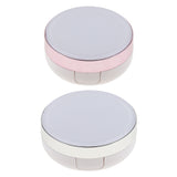 Maxbell 2x Round Empty Luxurious Portable Air Cushion Puff Box Cream Container Case