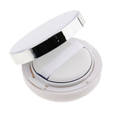 Maxbell 2x Round Empty Luxurious Portable Air Cushion Puff Box Cream Container Case