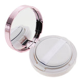 Maxbell 2x Round Empty Luxurious Portable Air Cushion Puff Box Cream Container Case