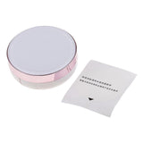 Maxbell 2x Round Empty Luxurious Portable Air Cushion Puff Box Cream Container Case