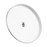 Maxbell Maxbell Travel Wall Suction Mirror 10x Magnifying for Makeup Cosmetic Bedroom Mirror White