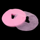Maxbell Beauty Salon Massage Bed Mattress Sheet Coffee & Pink Face Rest Cradle Cover