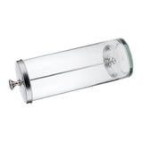 6Clear Sanitizer Disinfectant Glass Jar for Hair Styling Tool Sanitizing S L