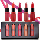 Maxbell 29 Colors Matte Shiny Sequins Eyshadow Makeup Palette & Multi-color Lipstick