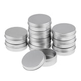 Maxbell 20pcs 15/25ml Aluminium Lip Balm Tin Pot Cosmetic Cream Jar Bottle Container