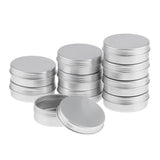 Maxbell 20pcs 15/25ml Aluminium Lip Balm Tin Pot Cosmetic Cream Jar Bottle Container