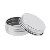 Maxbell 20pcs 15/25ml Aluminium Lip Balm Tin Pot Cosmetic Cream Jar Bottle Container