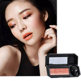 Maxbell Double Color Shimmer Waterproof Fine Powder Eyeshadow with Stamp 2#Grapefruit Pumpkin - Aladdin Shoppers
