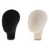 Maxbell 21'' Beige Mannequin Head Display Manikin Model Wig Making Tripod T Pins
