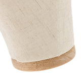 Maxbell Cork Canvas Block Mannequin Model Head Wigs Making Display with Tripod Stand