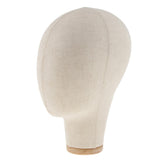 Maxbell 21'' Beige Mannequin Head Display Manikin Model Wig Making Tripod T Pins