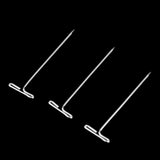 Maxbell Mannequin Cork Canvas Block Head+Pratice Holder Stand+100 T Needle Pins Kit