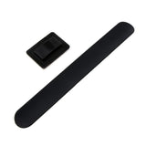 Maxbell Portable Self Adhesive Magnetic Wrist Band for Hairstyling Hair Pin Holder Black