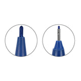 Maxbell 18 Pcs Tattoo Pen Tattoo Skin Marker Marking Scribe Pen Black Blue Red Color
