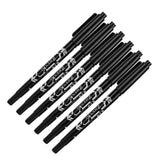 Maxbell 12Pcs Tattoo Pen Tattoo Skin Marker Marking Scribe Pen Fine Tip Black & Blue