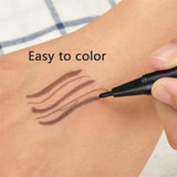 Maxbell 18 Pcs Tattoo Pen Tattoo Skin Marker Marking Scribe Pen Black Blue Red Color