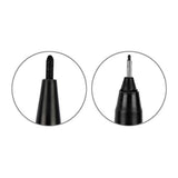 Maxbell 18 Pcs Tattoo Pen Tattoo Skin Marker Marking Scribe Pen Black Blue Red Color