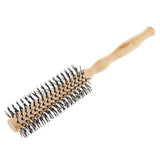 Maxbell 3x Wooden Lotus Round Hair Care Brush Wavy Curling Detangling Comb Hairbrush