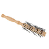 Maxbell 3x Wooden Lotus Round Hair Care Brush Wavy Curling Detangling Comb Hairbrush