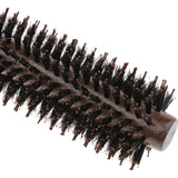 Maxbell Wood Round Hairdressing Comb brush&Pure Bristle and Strawberry Hair Curlers