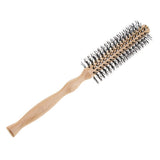 Maxbell 3x Wooden Lotus Round Hair Care Brush Wavy Curling Detangling Comb Hairbrush