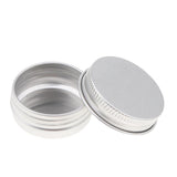 Maxbell 20pcs Aluminium Lip Balm Tin Pots Cosmetic Cream Jars Bottle Container
