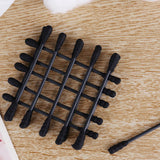 Maxbell Maxbell 200 Pieces Double Ended Oil-free Cotton Swabs Applicators Plastic Sticks Set