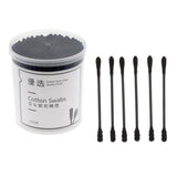 Maxbell Maxbell 200 Pieces Double Ended Oil-free Cotton Swabs Applicators Plastic Sticks Set