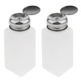 Maxbell 4x Nail Polish Remover Pump Dispenser Press Bottle Empty Container 200,250ml