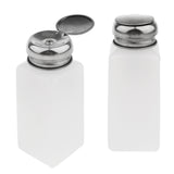 Maxbell 4x Nail Polish Remover Pump Dispenser Press Bottle Empty Container 200,250ml