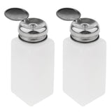 Maxbell 4x Nail Polish Remover Pump Dispenser Press Bottle Empty Container 200,250ml