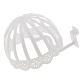 Maxbell Maxbell Plastic Baby Hat Cap Storage Display Holder Wigs Rack Stand w/ Slotted Plate 45 cm