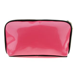 Maxbell PVC Traveling Makeup Bag Toiletry Pouch and Double Layered Clear Storage Box