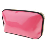 Maxbell PVC Traveling Makeup Bag Toiletry Pouch and Double Layered Clear Storage Box