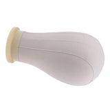 Maxbell 23'' Canvas Mannequin Head for Wigs Hat Making Display Holder Tripod Stand