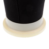 Maxbell Canvas Poly Mannequin Head for Wig Hat Making Display Stand w/ Holder Clamp