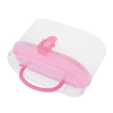 Maxbell PVC Traveling Makeup Bag Toiletry Pouch and Double Layered Clear Storage Box