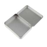 Maxbell Rectangular Empty Hinged Tins Box Containers Storage Home Organizer B