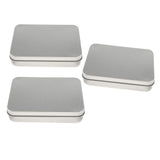 Maxbell Rectangular Empty Hinged Tins Box Containers Storage Home Organizer B