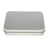 Maxbell Rectangular Empty Hinged Tins Box Containers Storage Home Organizer B