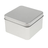 Maxbell 3x Square Empty Tins Box Portable Storage Containers Home Organizer Normal