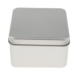 Maxbell 3x Square Empty Tins Box Portable Storage Containers Home Organizer Normal