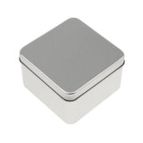 Maxbell 3x Square Empty Tins Box Portable Storage Containers Home Organizer Normal