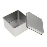 Maxbell 3x Square Empty Tins Box Portable Storage Containers Home Organizer Normal