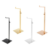 Maxbell Heavy Duty Adjustable Handbag Hanger Hat Bracelet Holder Organizer Black