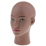 Maxbell Mannequin Head Female Cosmetology Wig Hat Necklace Display Model w/ Clamp