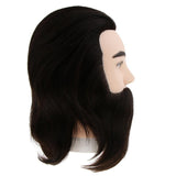 Maxbell 12" Human Hair Styling Hairdressing Practice Head Training Mannequin + Clamp