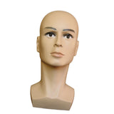 Maxbell Male Mannequin Manikin Head Model Glasses Caps Toupee Display Holder Stand